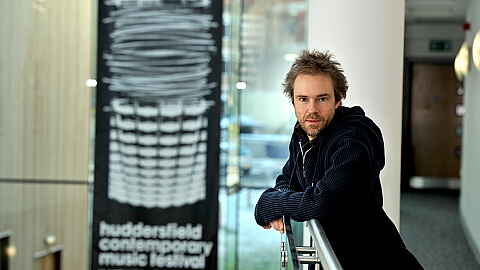 Jexper Holmen portrayed in Huddersfield tonight