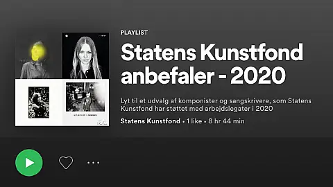 Edition·S works on The Danish Arts Foundation's playlist of recommended works