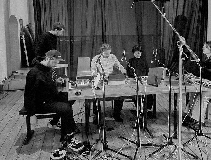 Mads Emil Dreyer during the recordings of <i>Miniatures</i>