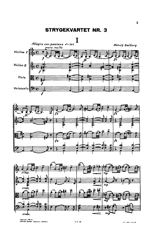 String Quartet No. 3 | Edition·S | music¬sound¬art